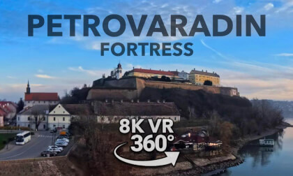 8K VR 360 Tour of Petrovaradin Fortress: Explore the Historic Danube Stronghold