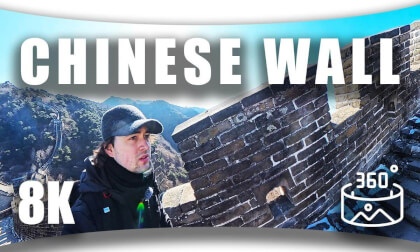 Great Wall of China Walking Tour | Virtual Reality 8K 360