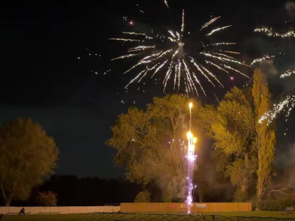 Stockton Fireworks show