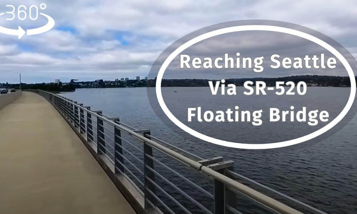 Skating On The Seattle SR-520 Floating Bridge Trail: A #360° Experience