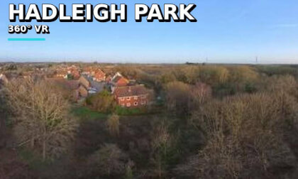 Hadleigh Park From Above | 360° VR Drone Flight