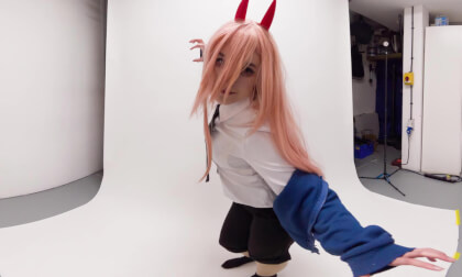 Chainsawman power cosplay slideshow