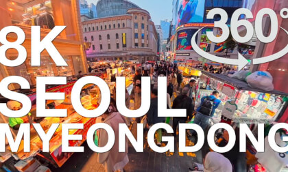 Myeongdong Street, Seoul 360° Tour