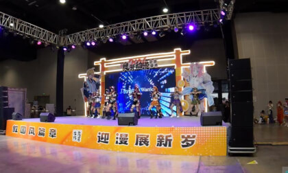 Comic Con Stage Performance