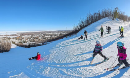 360° - Skiing North Glades ♦♦ to Senator/Larway ♦ off Weider Express @ Blue Mountain Resort