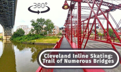 Cleveland Inline Skating #360 Video - Trail of Numerous Bridges