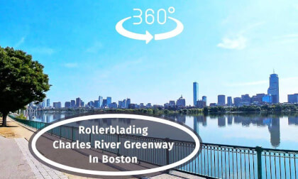 Boston Skating #360 Video - Charles River Trails