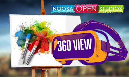 Noosa Open Studios Art Trail VR Video Noosa Open Studios Art Trail VR