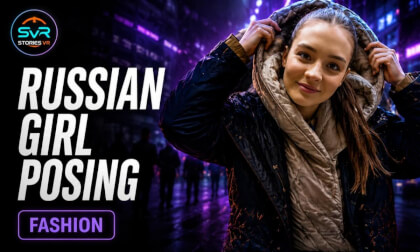 RUSSIAN GIRL POSING | FASHION