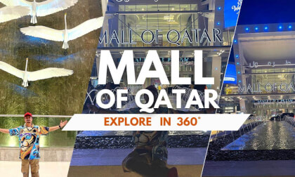 🛍️🌍 360° Mall of Qatar to Desert Safari Ride 🇶🇦 | City to Desert Adventure 🚗🏜️✨ | Doha | QATAR
