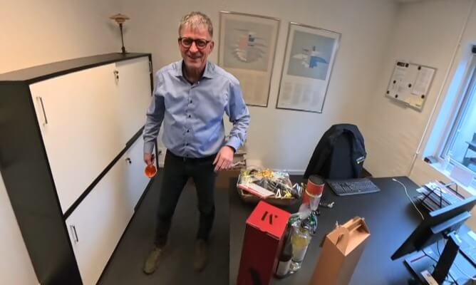 Elektrikker Jørgen Flindt - Pension | Electrician Jørgen Flindt - Pension