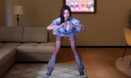 3D VR180 MMD Hololive - Ai Ai Ai Ai♡Ai Love You