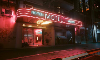 [4K] Cyberpunk 2077 - Meeting Meredith at No-Tell Motel