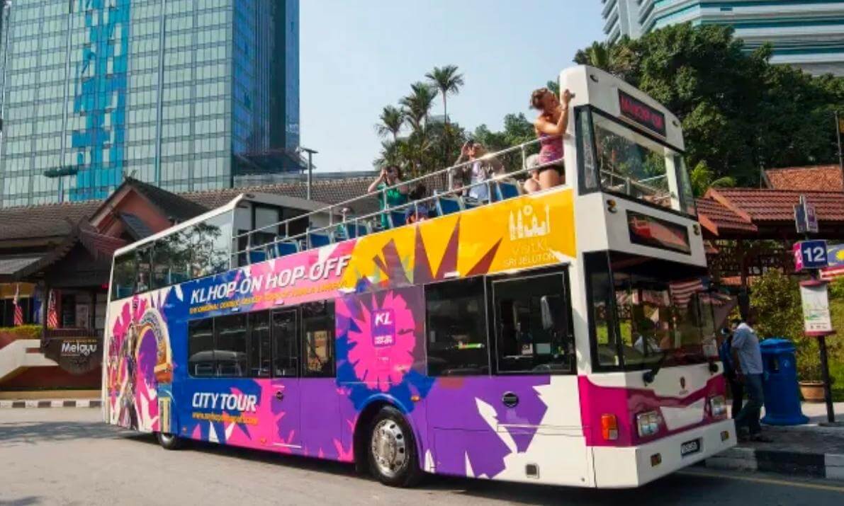 VR 360  - Kuala Lumpur Hop-On Hop-Off Bus Travel  , City Route