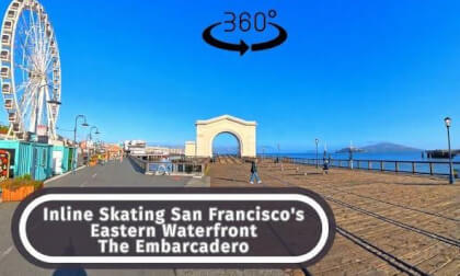San Francisco 360 VR - Inline Skating The Embarcadero