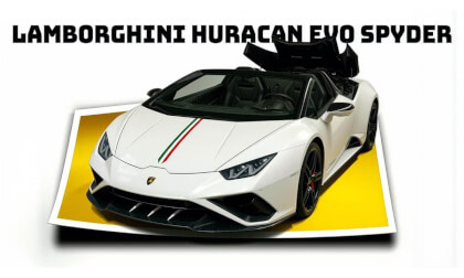 Lamborghini Huracan EVO Spyder - SLOW Walkaround + Exhaust Sound NO TALKING - 3D VR