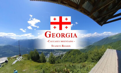 180 VR - Georgia 2025 - part 10 - Caucasus mountains - Svaneti Region