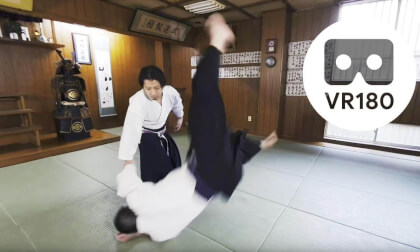 Hakkoryu Jujutsu, Japanese Martial Arts Up Close and Personal: G.T.A.Japan【VR180/3D】