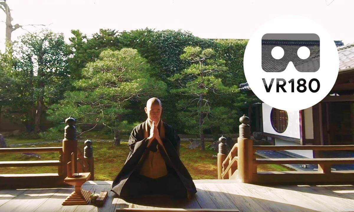 Zen Meditation in Kyoto: G.T.A.Japan【VR180/3D】