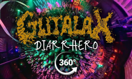 Gutalax Live in Belgrade | Cradle Of Filth Cover & Diarrhero | 8K VR 360