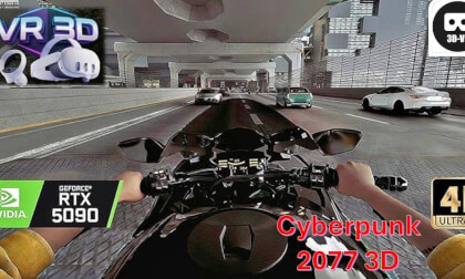 3D 8K Cyberpunk 2077 on RTX 5090 is Pure Visual Insanity