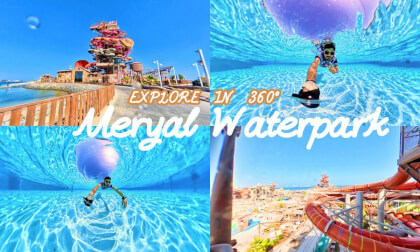 🌍🎥💦 The COMPLETE 360° Experience at Meryal Waterpark 🇶🇦🔥 | Doha | QATAR