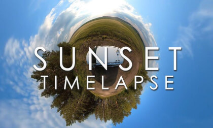 Sunset Timelapse 5K 360° | Insta360 One X2
