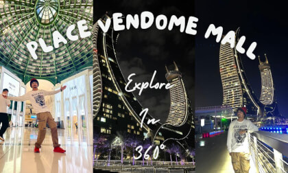🌃🌀✨ Place Vendôme Mall 360° Magical Experience and Lusail | FULL 360° immersive night walk! 🌙💎| Doha