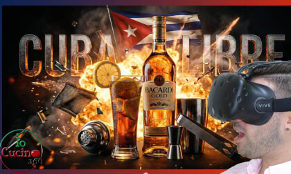 Cómo hacer un CUBA LIBRE Perfecto 🍸 (Ron con Coca-Cola) | Video 360°