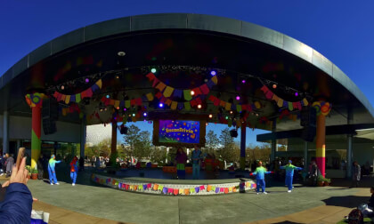 Live Encanto Trivia and Dancing Disney Epcot 180VR 8K