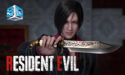 Resident Evil - (3D Movie) Ada fight scene