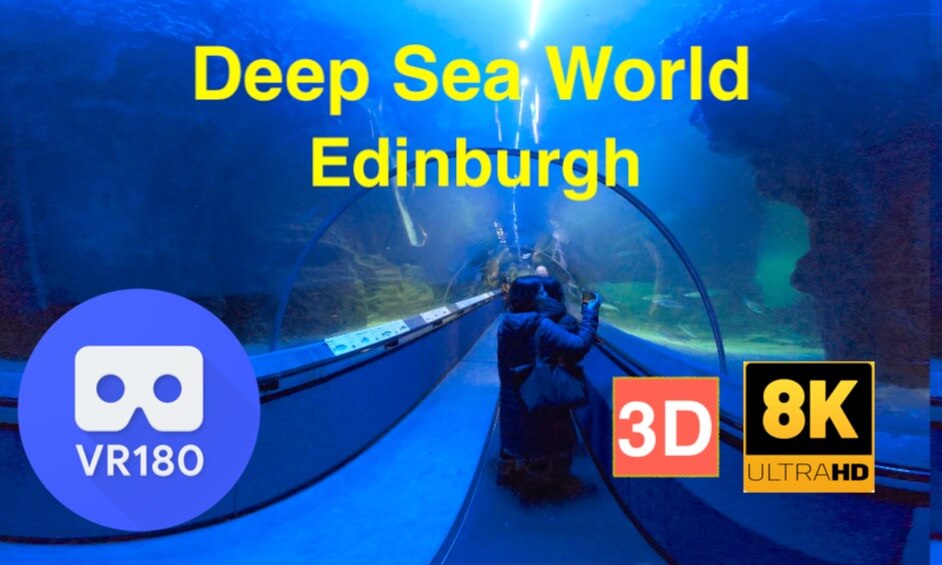 Deep Sea World, North Queensferry, Scotland in 3D VR180