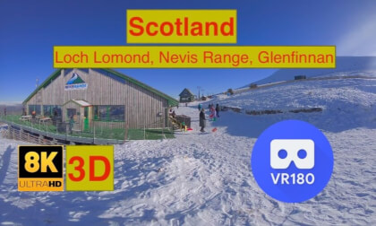 Scotland Tour: Loch Lomond, Nevis Range and Glenfinnan in 3D VR180