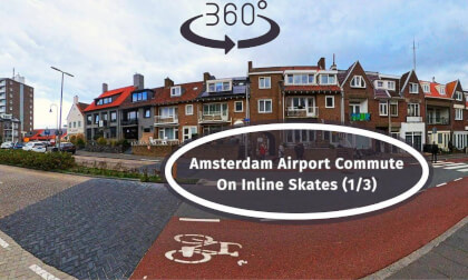 How to Get To Schiphol AMS Airport? By Inline Skates, Of Course! (P. 1/3)
