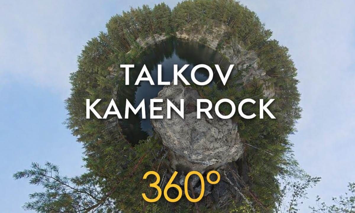 Talkov Kamen Rock in VR 360 | Urals, Russia