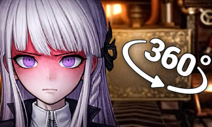 POV: You're in Danganronpa - Execution in 360° Video | VR / 8K | Kyoko Kirigiri Meme