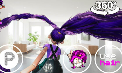 What If YOU Become Lily Lovebraids? 😱 360° VR (Poppy Playtime Chapter 5)
