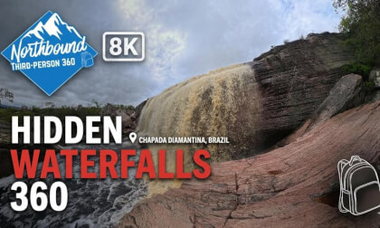 [8K VR] Exploring Parque Mucugê & Hidden Waterfalls: Chapada Diamantina (360 Third-Person)