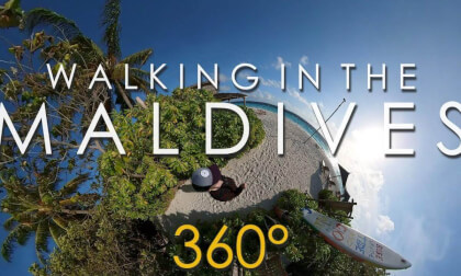Walking with Insta360 One X2 in the Maldives in 360 (Part 2)