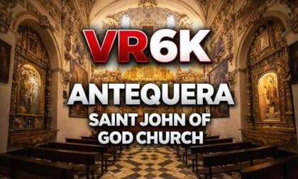 VR 6K 360° | ANTEQUERA, Spain 🇪🇸 | Saint John of God Church (Baroque Interior Experience)