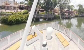 Disney World Florida, Magic Kingdom, Frontier Land, Steamboat Cruise, 4K, 360, 08/06/2020_01:31PM. {Historical: Recorded During Covid}, {Unfortunately, This Attraction no longer Exists at Disney World!},