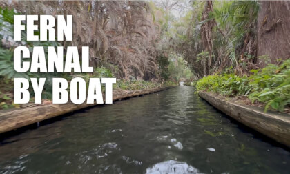 🌊 Fern Canal South to Lake Virginia Boat Tour | Winter Park Chain of Lakes, Florida 4K UHD