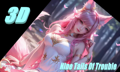 3D Ai Girls, Song - Nine Tails Of Trouble, Ai Art, Aiビデオ, Ai音楽, Ai芸術