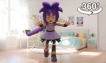 She’s Behind You! 😱 Lily Lovebraids Nightmare | Poppy Playtime 5 360° VR.