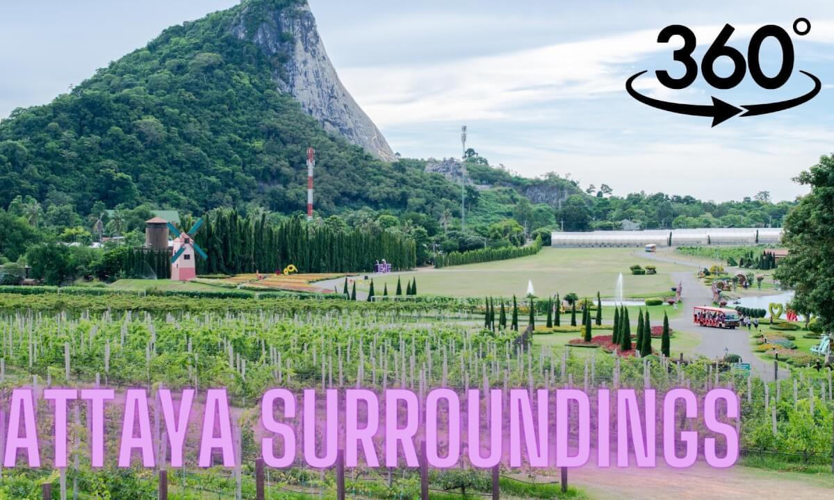 4k 360° Discover the best of Pattaya and the surrounding area! City tour to the top sights