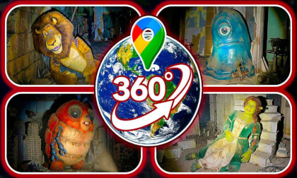 TOP 6: DreamWorks Characters Found in Abandoned Places on Google Maps | VR 360°
