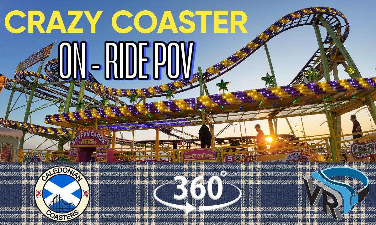 EPIC 360 POV RIDE ON CRAZY COASTER