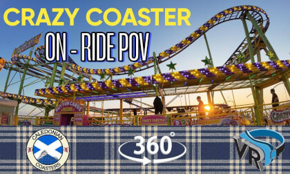 EPIC 360 POV RIDE ON CRAZY COASTER