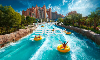 DUBAI - EMIRATES - ATLANTIS AQUAVENTURE & DESERT SAFARI | VR EXPERIENCE I PART 4