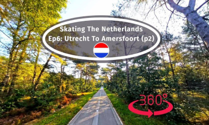 Inline Skating Travel: The Netherlands In #360 VR (Ep6) - Utrecht to Amersfoort p2